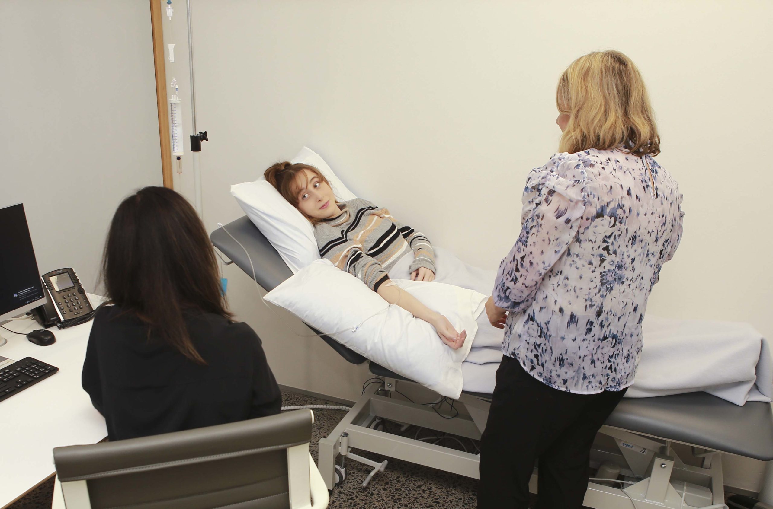 Patient receiving Biologic Infusion